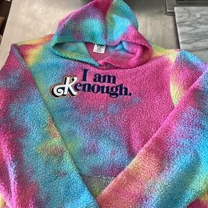 I am Kenough fleece hoodie